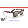 Ray-Ban RB2140 Wayfarer Replacement Temples Transparent pink | Alpedrete