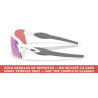 Matte White Temples Oakley Flak 2.0 XL / XXL Replacement | COA