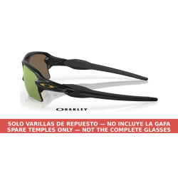 Varillas Matte Black Icono Dorado Suave Oakley Flak 2.0 XL / XXL | COA