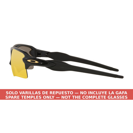Varillas Matte Black Icono 24K Gold Oakley Flak 2.0 XL / XXL | COA