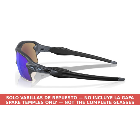 Steel Blue Temples Oakley Flak 2.0 XL / XXL Replacement | COA