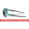 Matte Pacific Blue Temples Oakley Flak 2.0 XL / XXL | COA