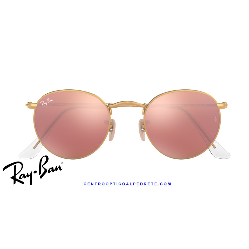 Gafas de sol Ray-Ban Round Metal Gold / Solid Color | Centro Óptico Alpedrete