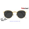 Gafas de sol Ray-Ban Round Metal Gold / Black Polarised | Centro Óptico