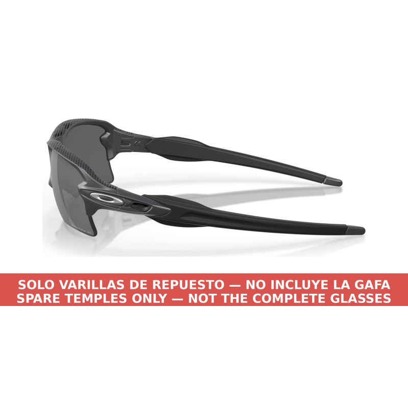 High Resolution Carbon Temples Oakley Flak 2.0 XL / XXL | COA