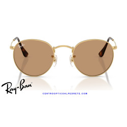 Gafas de sol Ray-Ban Round Metal Arista / Brown | Centro Óptico Alpedrete