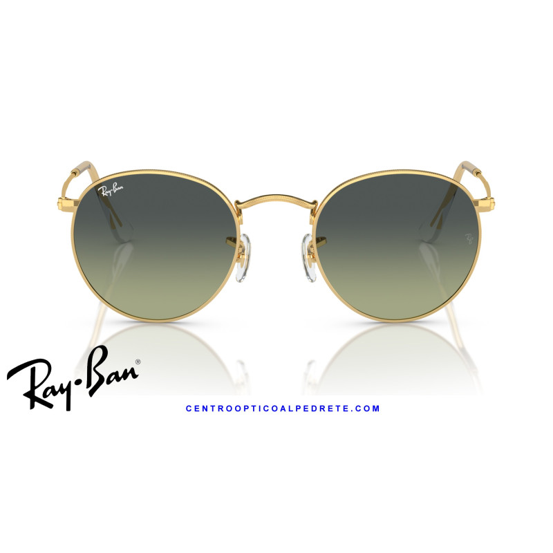 Ray-Ban Round Metal Arista Gold / Green Vintage | Centro Óptico Alpedrete