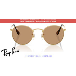 Lentes repuesto Ray-Ban Round Metal RB3447 Marrón | Alpedrete