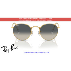 Lentes repuesto Ray-Ban Round Metal RB3447 Gris | Alpedrete | Centro Optico