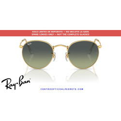 Ray-Ban RB3447 Round Metal Replacement Lenses Green Vintage | Alpedrete