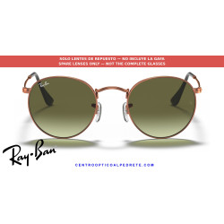 Lentes repuesto Ray-Ban Round Metal RB3447 Verde degradado | Alpedrete