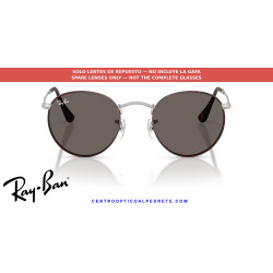 Ray-Ban RB3447 Round Metal Replacement Lenses Dark Grey | Alpedrete