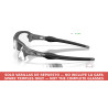 Steel Grey Temples Oakley Flak 2.0 S Replacement | COA