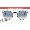 Ray-Ban RB3447 Round Metal Replacement Lenses Light Blue Gradient
