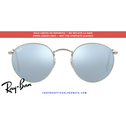 Lentes repuesto Ray-Ban Round Metal RB3447 Espejado plata | Alpedrete