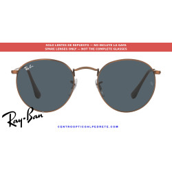 Lentes repuesto Ray-Ban Round Metal RB3447 Azul | Alpedrete | Centro Optico
