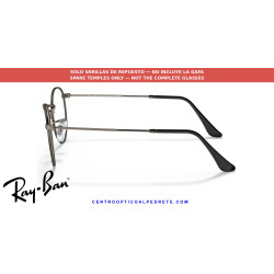 Varillas Ray-Ban Round Metal RX3447V Gunmetal (3118) | Alpedrete
