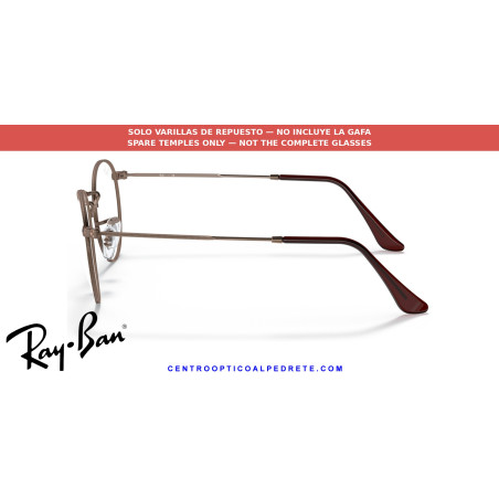 Varillas Ray-Ban Round Metal RX3447V Bronce cobre (3120) | Alpedrete