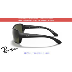 Ray-Ban RB4068 Black Replacement Temples (601) | Centro Óptico Alpedrete