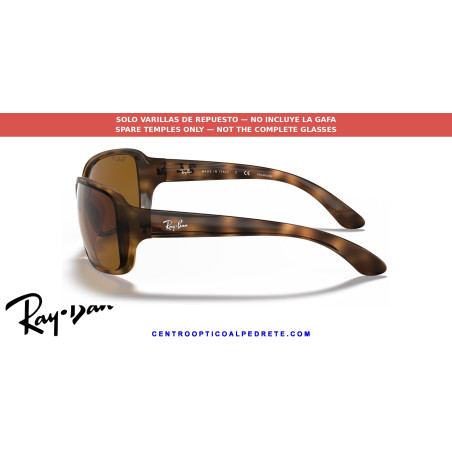 Ray-Ban RB4068 Havana Replacement Temples (642) | Centro Óptico Alpedrete