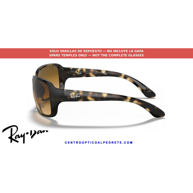 Ray-Ban RB4068 Light Havana Replacement Temples (710/51) | Centro Óptico Alpedrete
