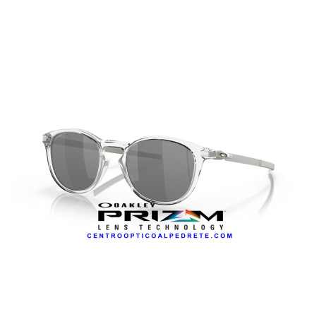 Oakley Pitchman R Polished Clear Prizm Black Sunglasses OO9439-02