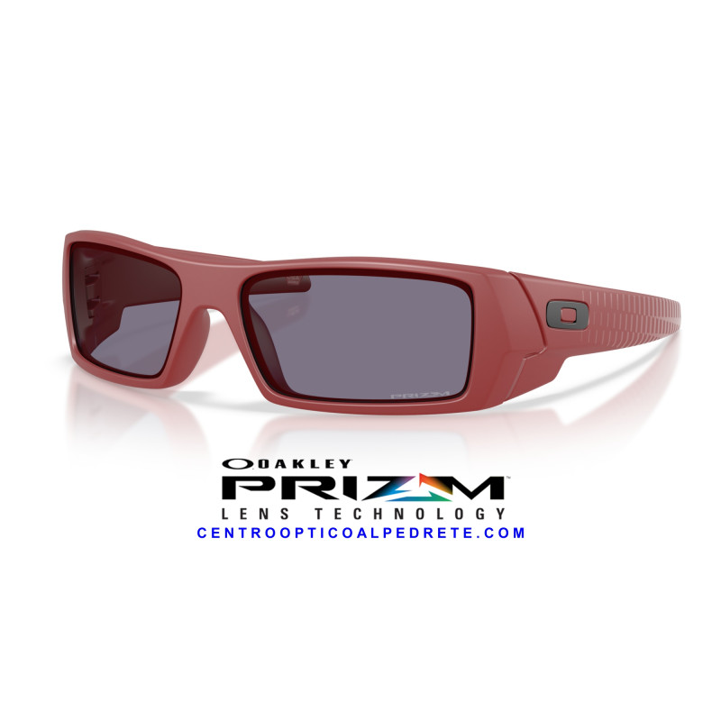 Oakley Gascan Matte Iron Red Prizm Grey (OO9014-E4) | Centro Óptico Alpedrete