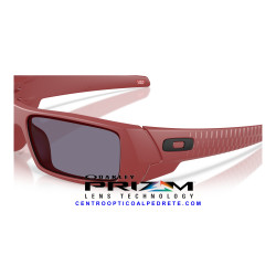 Oakley Gascan Matte Iron Red Prizm Grey (OO9014-E4) | Centro Óptico Alpedrete