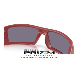 Oakley Gascan Matte Iron Red Prizm Grey (OO9014-E4) | Centro Óptico Alpedrete