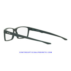 Oakley Overhead Matte Dark Silver/Blue Colorshift OX8060-04 Glasses | COA