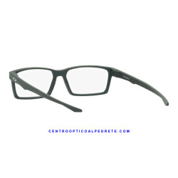 Oakley Overhead Matte Dark Silver/Blue Colorshift OX8060-04 Glasses | COA