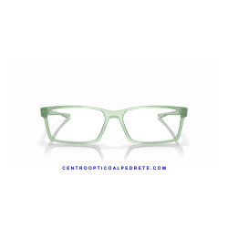 Oakley Overhead Polished Trans Jade OX8060-05 Eyeglasses Frame | COA