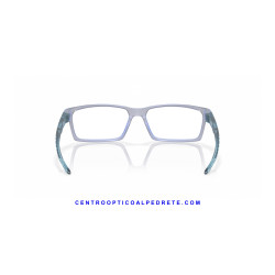 Oakley Overhead Matte Dark Stonewash Opaline OX8060-06 Eyeglasses Frame | COA
