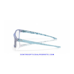 Oakley Overhead Matte Dark Stonewash Opaline OX8060-06 Eyeglasses Frame | COA