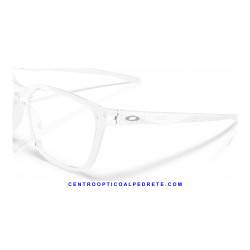 Oakley Overhead SQ Polished Clear OX8207-04 Eyeglasses Frame | COA