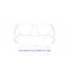 Oakley Overhead SQ Polished Clear OX8207-04 Eyeglasses Frame | COA