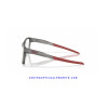 Oakley Paracord RX Satin Grey Smoke / Red OX8196D-05 Prescription Glasses | COA