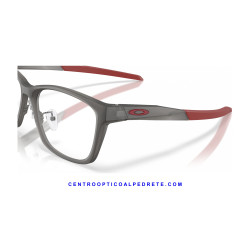 Montura Graduada Oakley Paracord RX Satin Grey Smoke / Red OX8196D-05 | COA