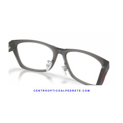 Montura Graduada Oakley Paracord RX Satin Grey Smoke / Red OX8196D-05 | COA