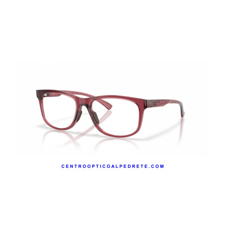 Oakley Leadline Rx Transparent Iron Red OX8175-11 Prescription Glasses | COA
