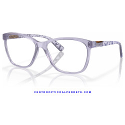 Oakley Alias Polished Trans Lilac OX8155-10 Eyeglasses | Centro Óptico Alpedrete