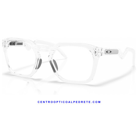 Oakley HSTN SQ RX Polished Clear OX8208-02 Eyeglasses | Centro Óptico Alpedrete