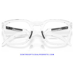 Oakley HSTN SQ RX Polished Clear OX8208-02 Eyeglasses | Centro Óptico Alpedrete