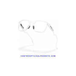 Oakley HSTN SQ RX Polished Clear OX8208-02 Eyeglasses | Centro Óptico Alpedrete