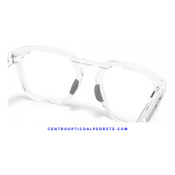 Oakley HSTN SQ RX Polished Clear OX8208-02 Eyeglasses | Centro Óptico Alpedrete