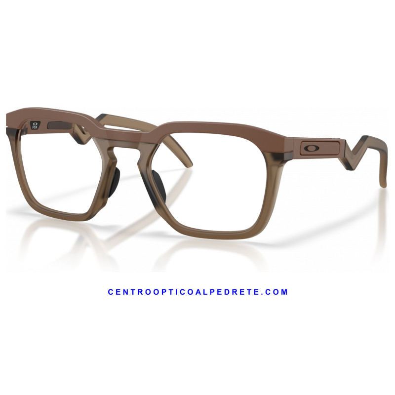 Oakley HSTN SQ RX Matte Mahogany OX8208-06 Eyeglasses | Centro Óptico Alpedrete