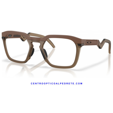 Oakley HSTN SQ RX Matte Mahogany OX8208-06 Eyeglasses | Centro Óptico Alpedrete