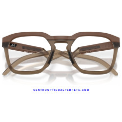 Oakley HSTN SQ RX Matte Mahogany OX8208-06 Eyeglasses | Centro Óptico Alpedrete