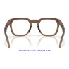 Oakley HSTN SQ RX Matte Mahogany OX8208-06 Eyeglasses | Centro Óptico Alpedrete