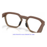Oakley HSTN SQ RX Matte Mahogany OX8208-06 Eyeglasses | Centro Óptico Alpedrete